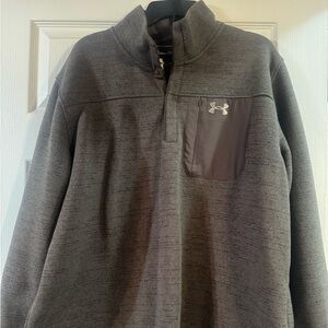 Men’s Under Armour Grayish Brown  Pullover Jacket. NWOT.